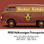1950 Volkswagen Transporter - Becker Geback