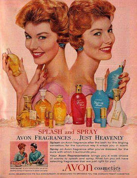 Vintage Avon fragrance ad