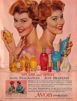 Vintage Avon fragrance ad