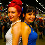 Heather and Maureen McCready as Wilma and Betty