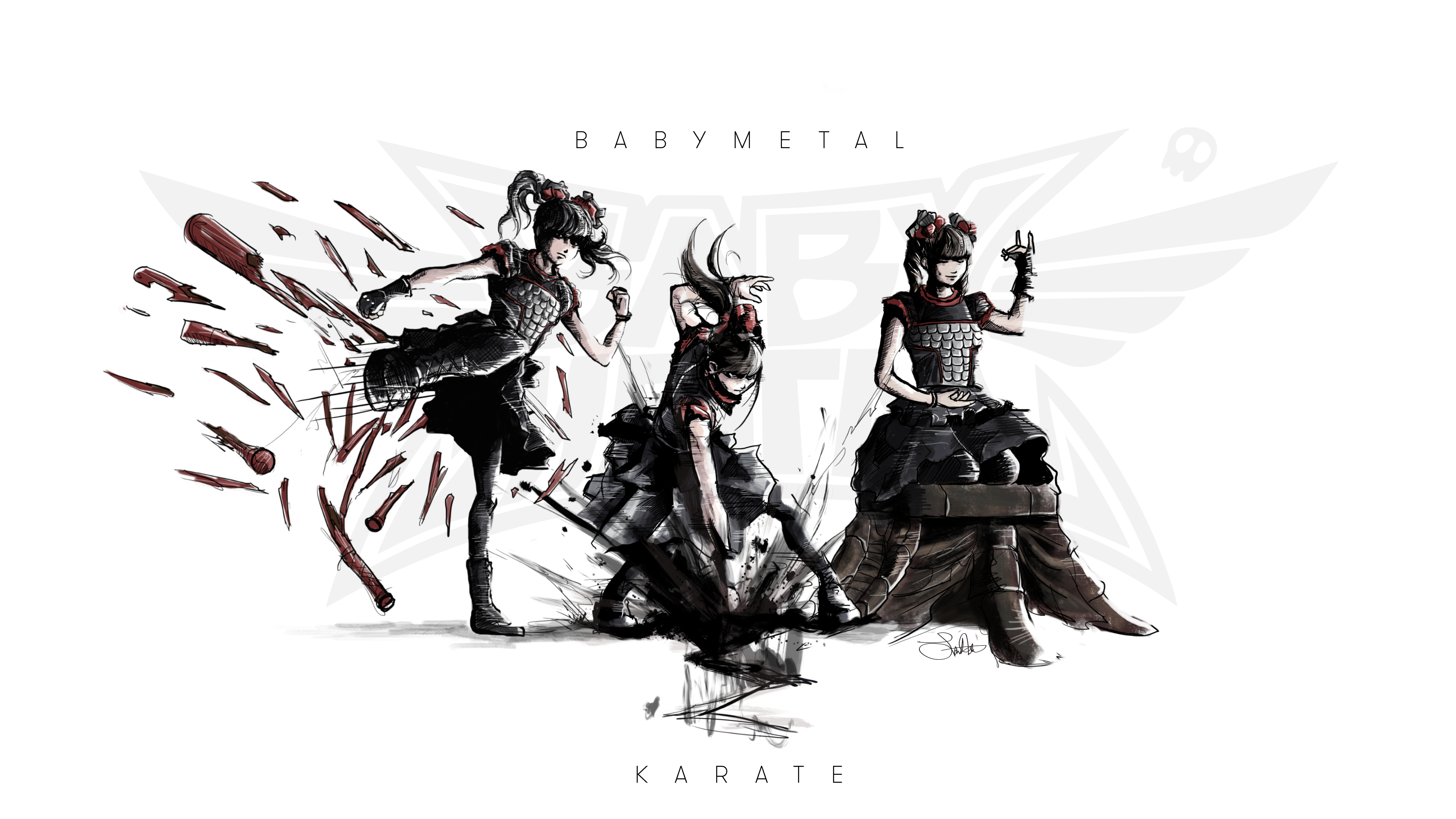 Babymetal Karate By Jfivemedia On Deviantart Babymetal Karate By Jfivemedia On Deviantart