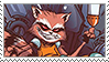 Rocket Raccoon stamp