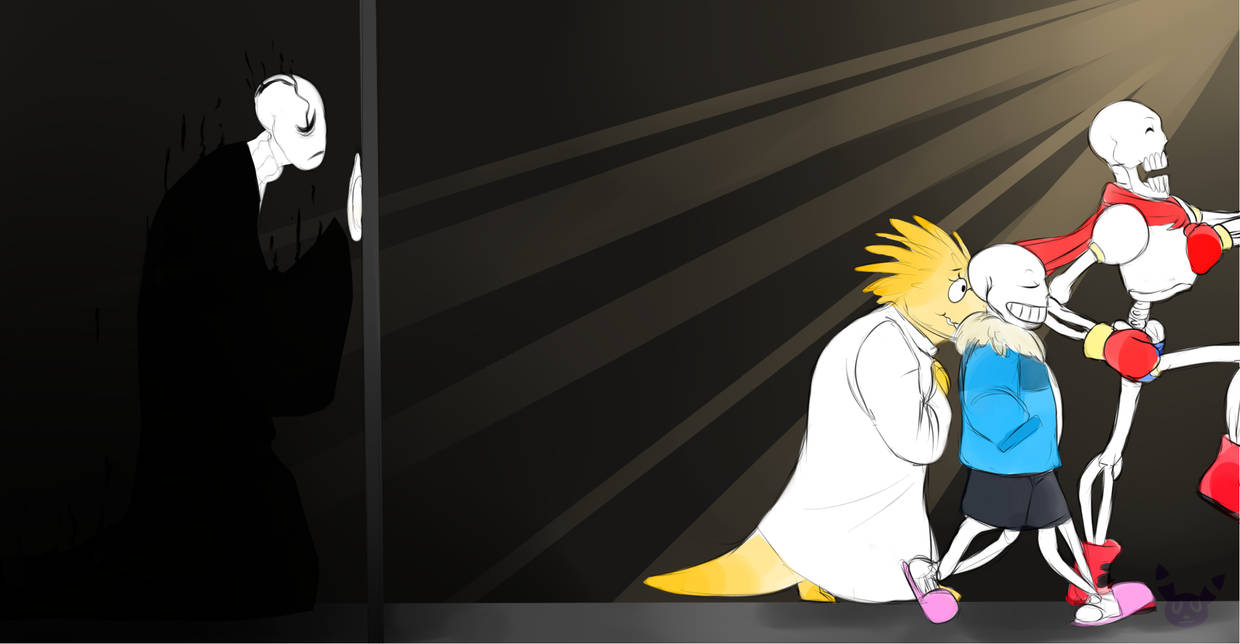More Gaster by Umbreeunix on DeviantArt