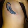 Tattoo feather bird