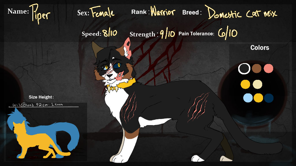 Piper Application/Ref by Yelriiihs on DeviantArt