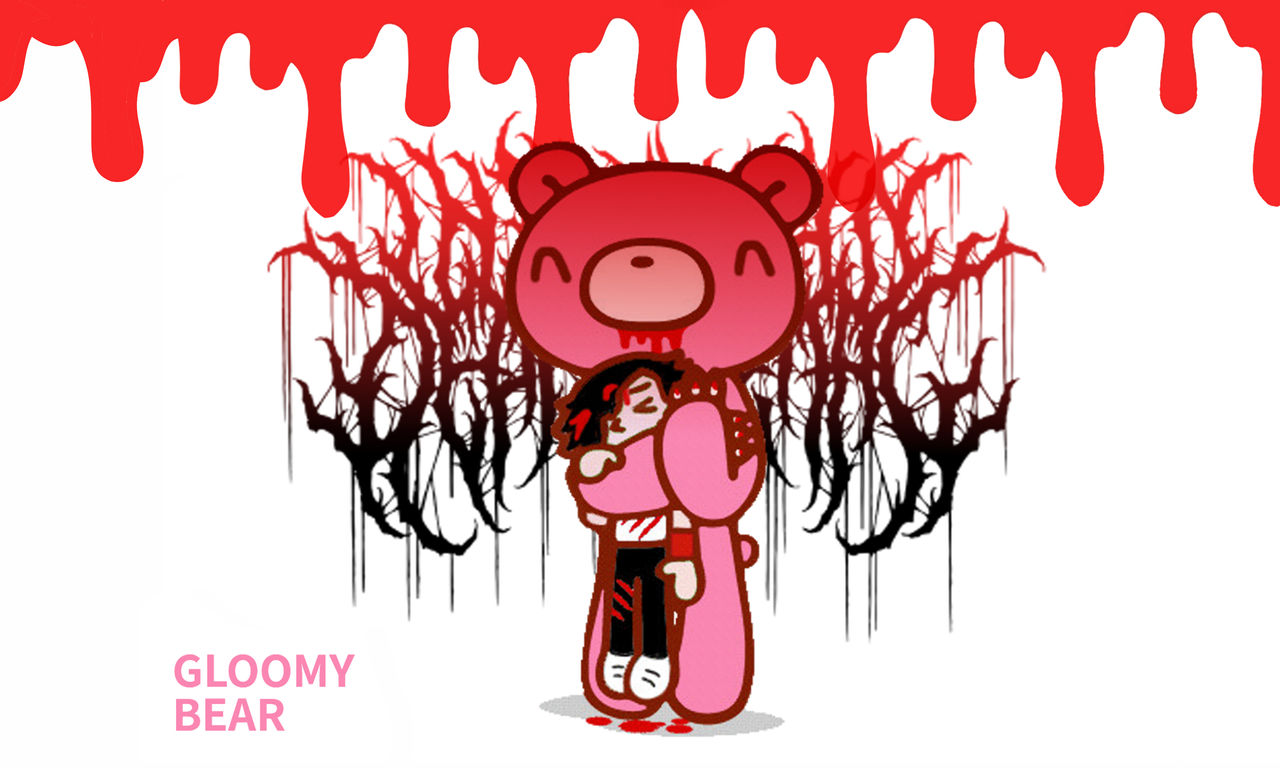 Gloomy Bear Bloody Background By Bingusluver2 On Deviantart Gloomy Bear Bloody Background By Bingusluver2 On Deviantart