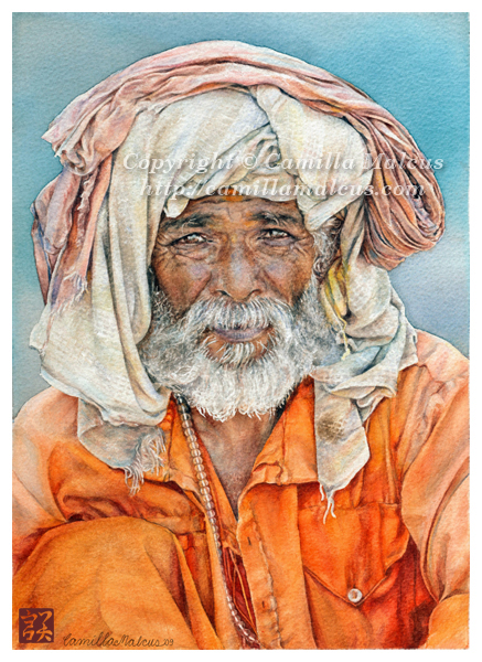 Vendedor de Varanasi by CamillaMalcus