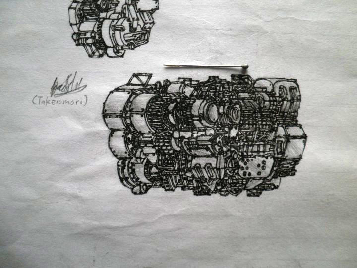 Random Engine Sketch by Takeromori on DeviantArt