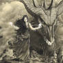 I have a dragon . . . value study finish