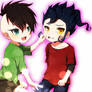 Young Tsurugi and Fudou