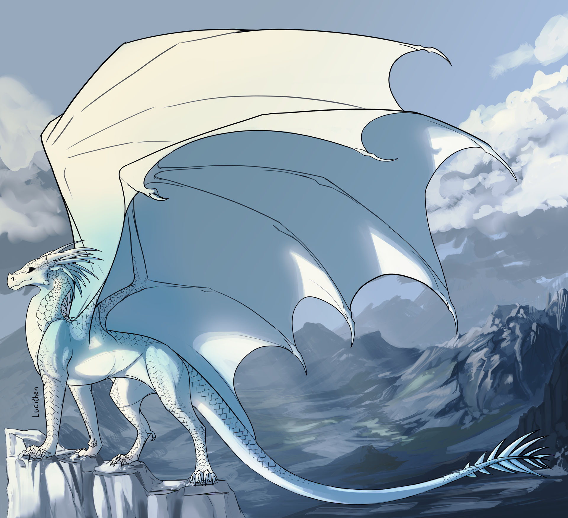Custom Icewing Base Icewing Base (Ko-Fi) by Lucithen on DeviantArt