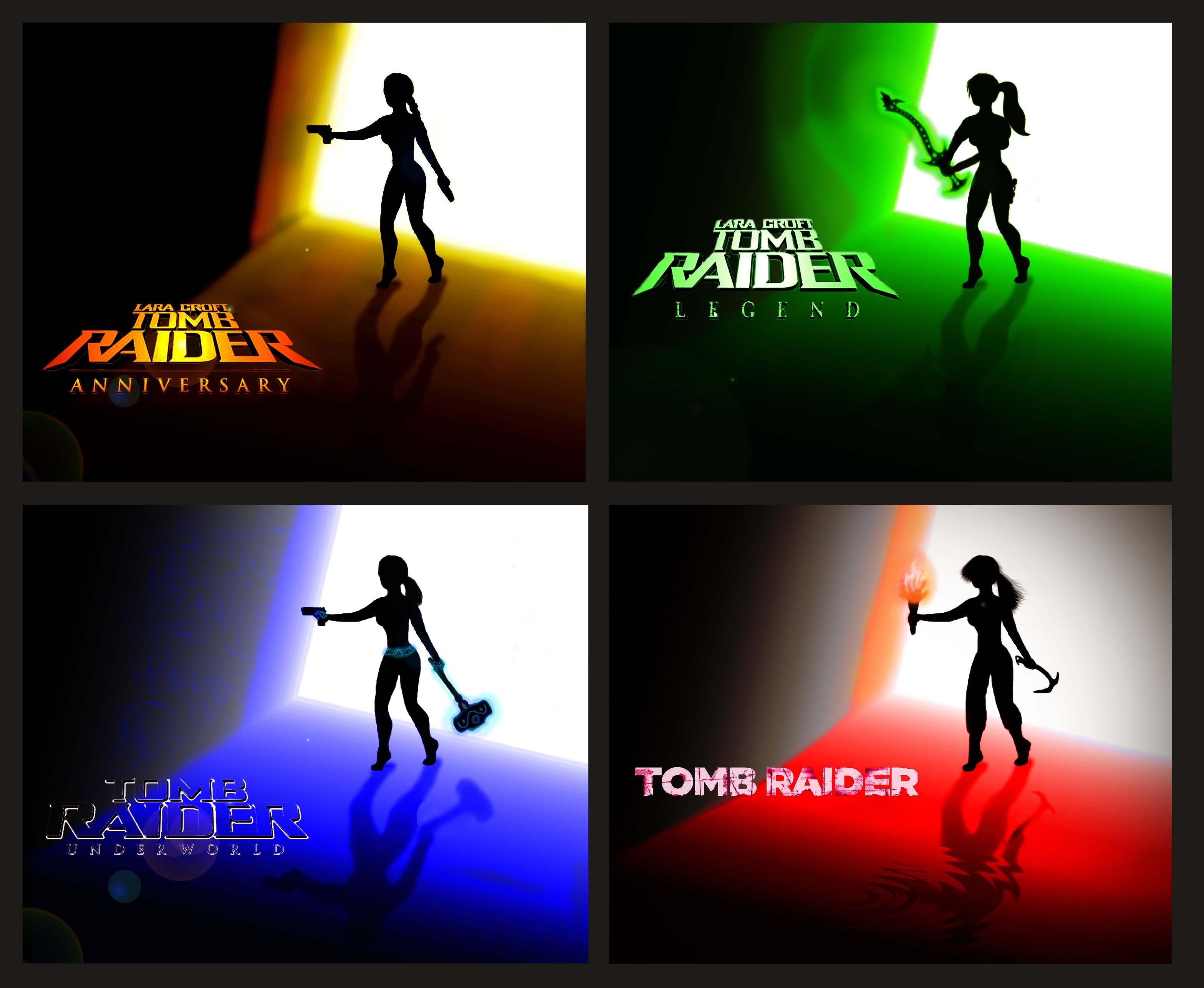 Four stories of one game - Tomb Raider