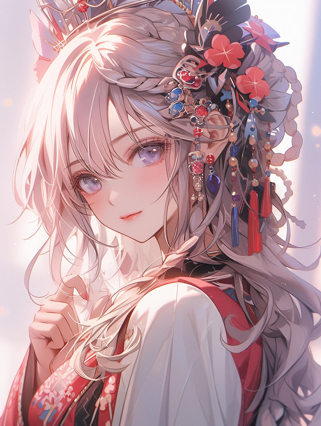 Beautiful Anime Girl Illustration by dendyh7 on DeviantArt