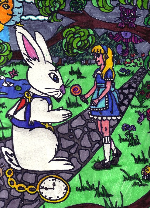 Alice And White Rabbit