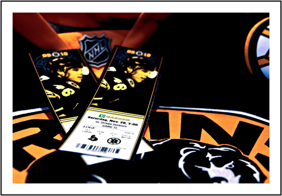 Bruins Tickets by Bostonjon86 on DeviantArt