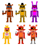 Five nights in 8-bit