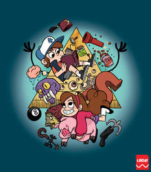 Gravity Falls T-Shirt Design