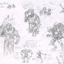 Halo Reach doodles