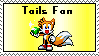 Tails Fan Stamp