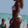 Serena Williams: Beach