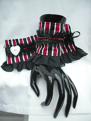 Striped Wrist Cuffs