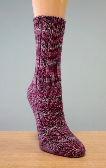 Cabled Socks