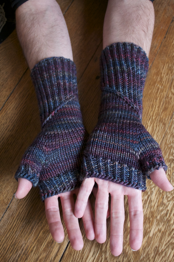 Spiral Staircase Mitts II