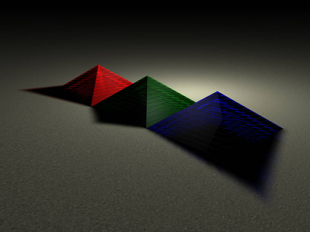 Rgb Pyramid RGB.Glass.Pyramids by PC-JUNKY on DeviantArt