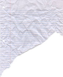 Torn Looseleaf Paper 1