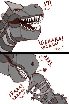 Grimlock and the baby