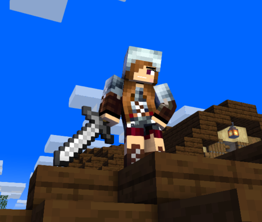 Herobrine assassin Minecraft Skin