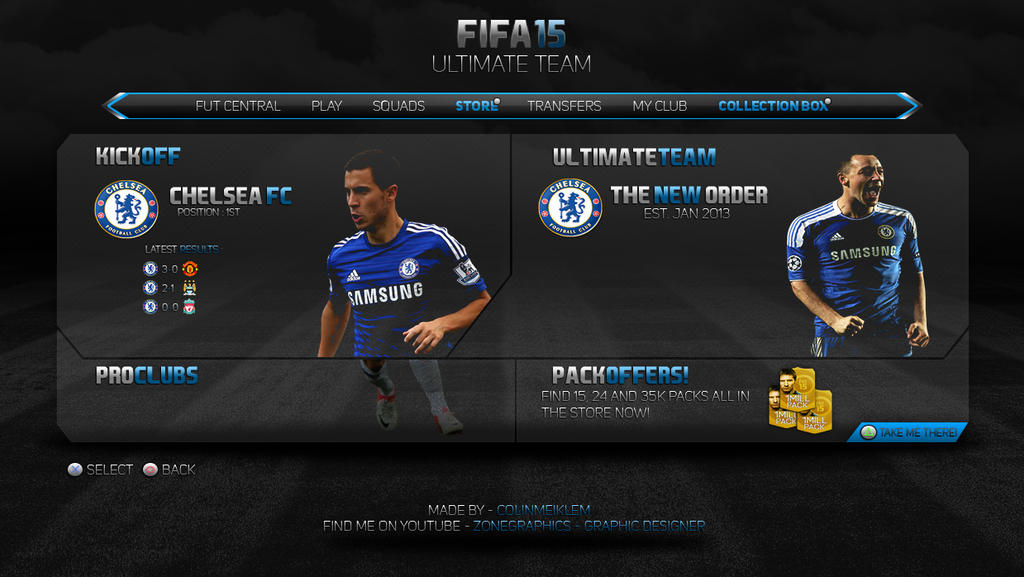 Fifa Interface Fifa 15 Interface Remake by iColinMeiklem on DeviantArt