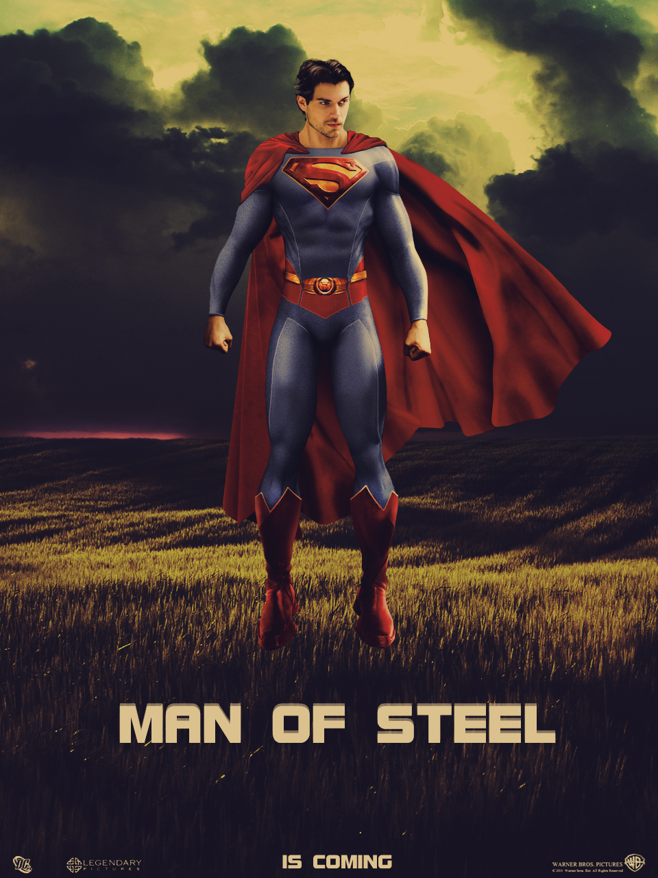 Man of Steel Theatrical Movie Poster by YoungPhoenix3191 on DeviantArt