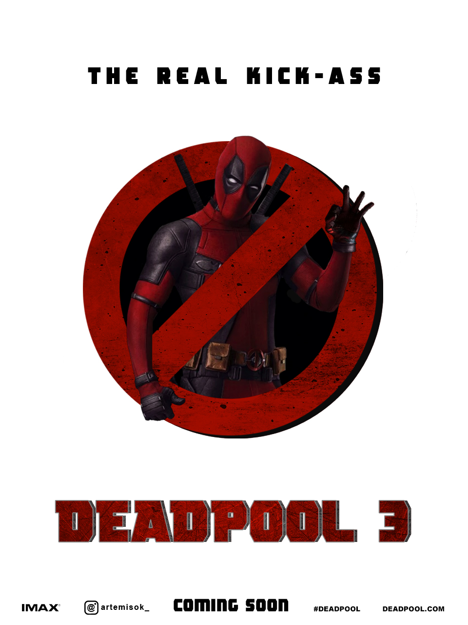 Deadpool 3 Movie Poster by KevindaGhost on DeviantArt