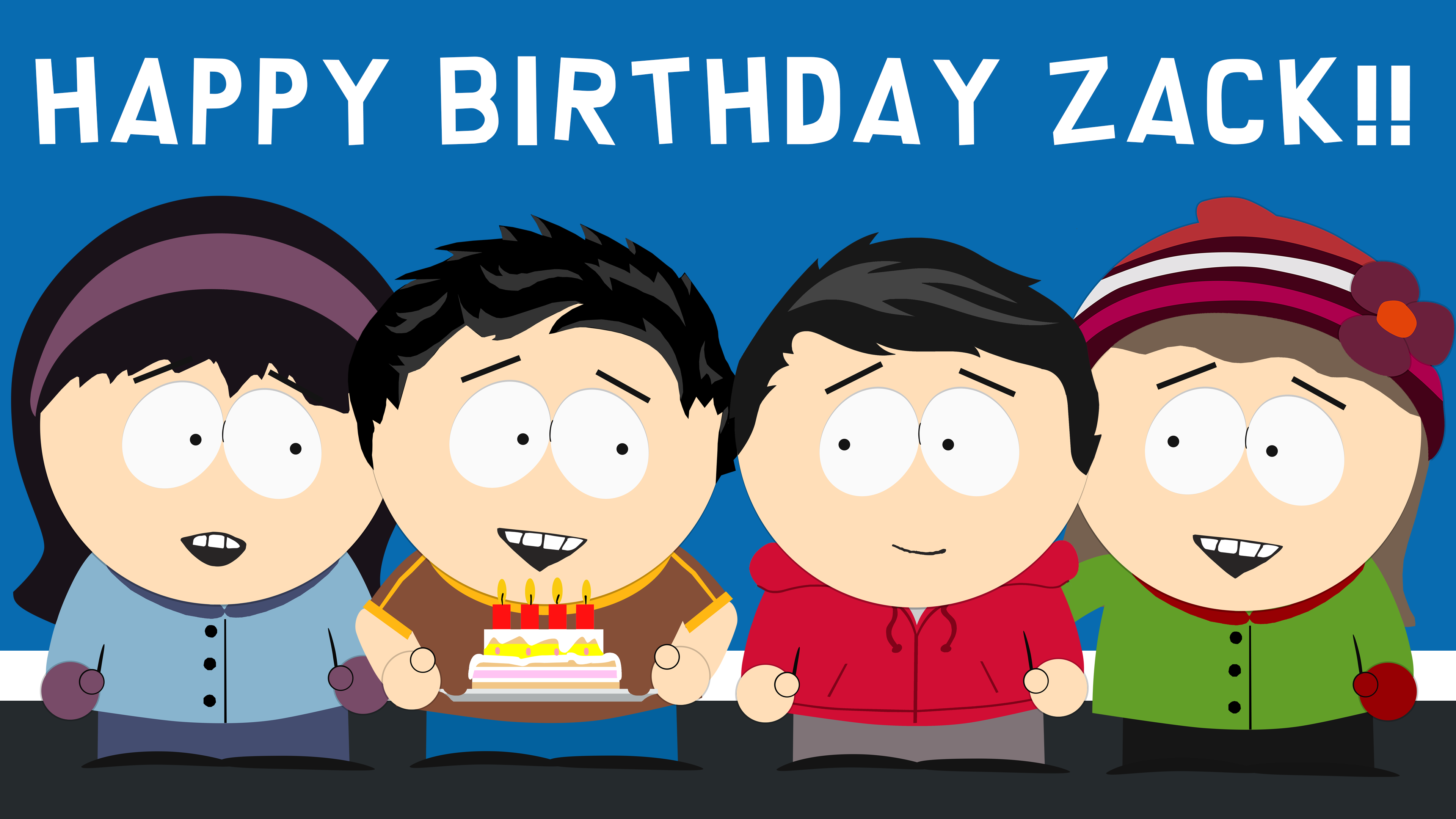 Zack Birthday by Luis-from-SP on DeviantArt