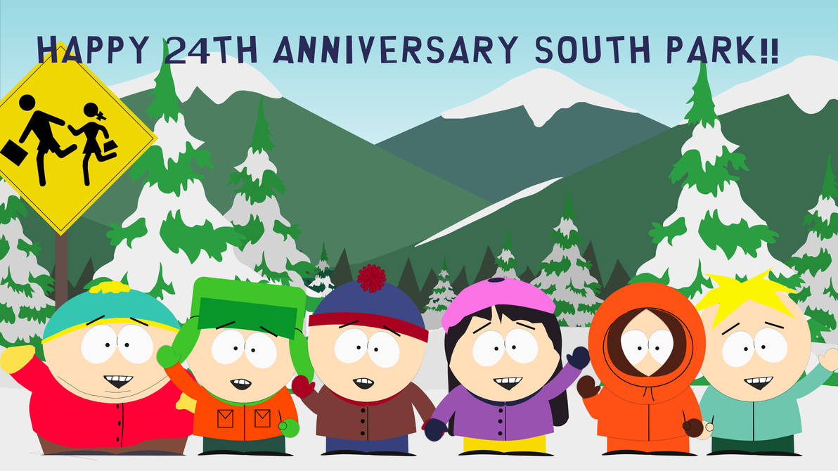 South Park 24th Anniversary by Luis-from-SP on DeviantArt