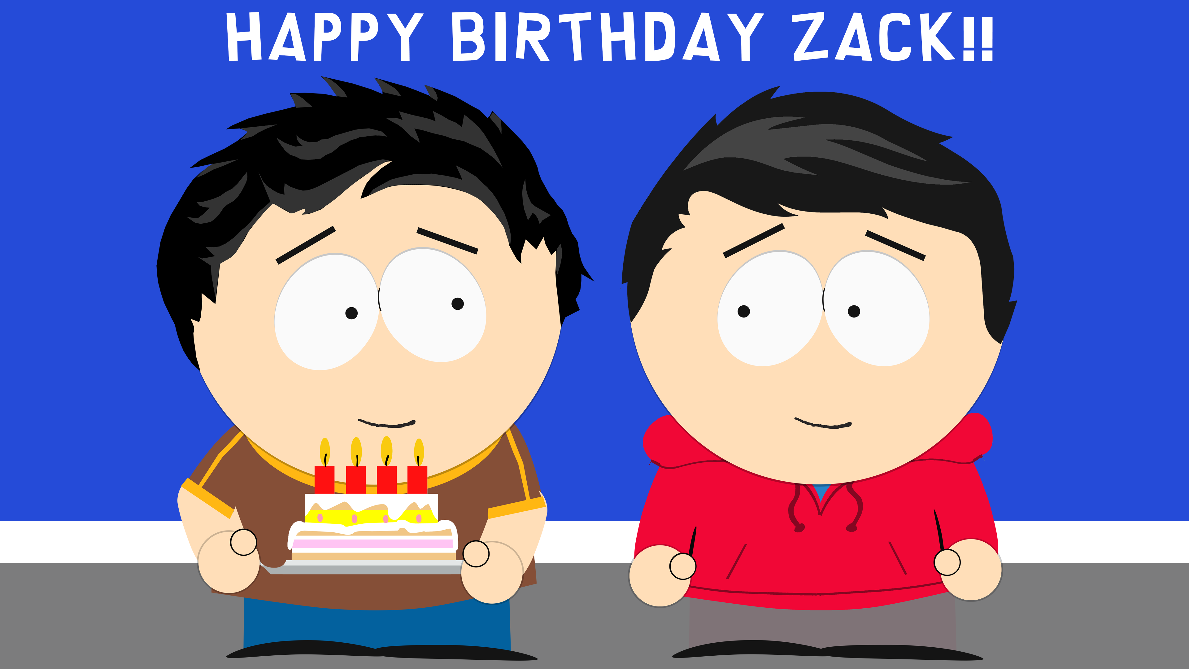 Celebrating Zack Birthday by Luis-from-SP on DeviantArt