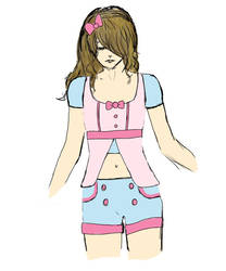 Decora inspired outfit.1