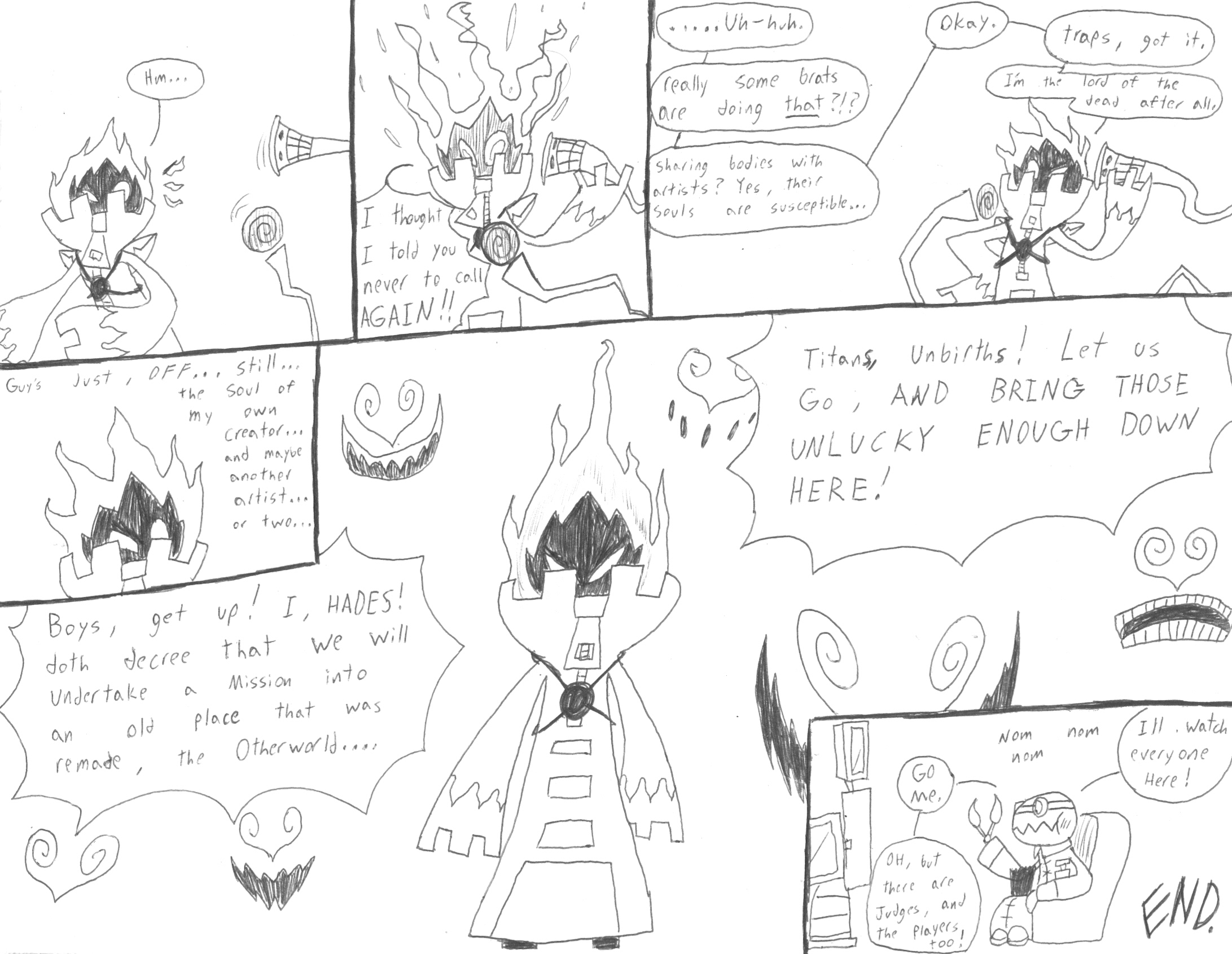 Otherside Audition comic - P.5 (last)