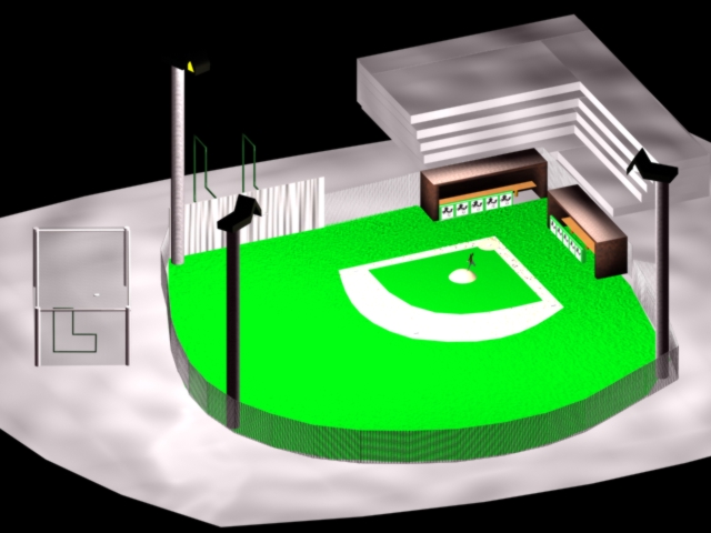 Baseball-field