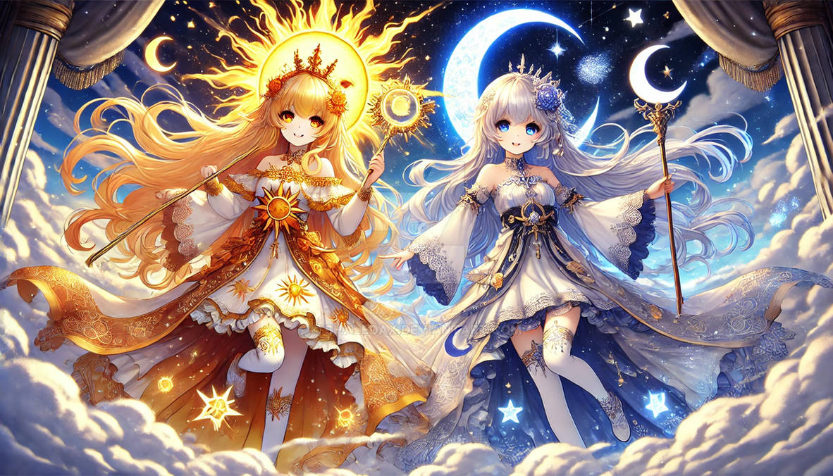 Sun and Moon Vampire Duet by Shaledax on DeviantArt