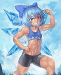 An Ice Fairy that worked out too much by Yilx
