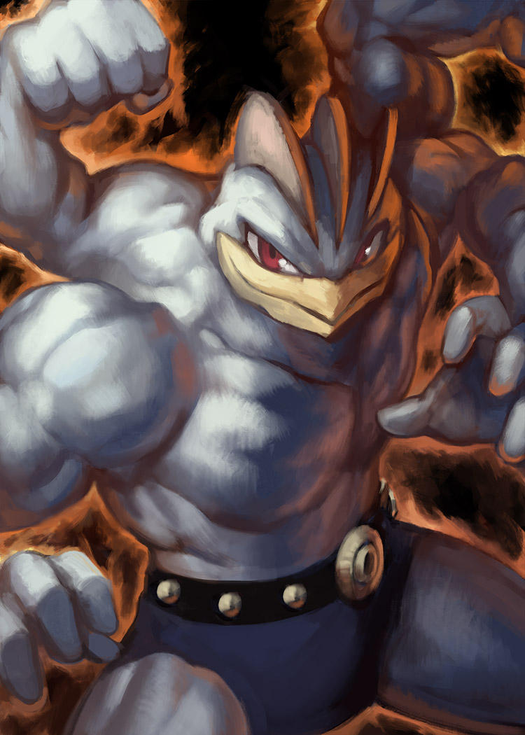 Machamp by Yilx on DeviantArt