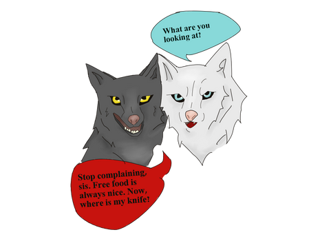 Vita and Fera - The Wolf Sisters