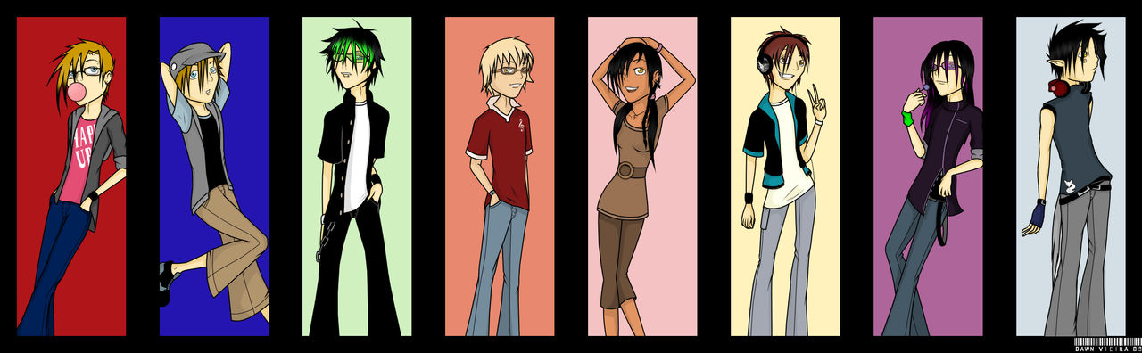 +Lineup+ by Locksy-V on DeviantArt