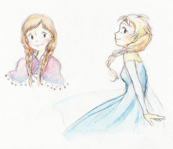 Anna and Elsa