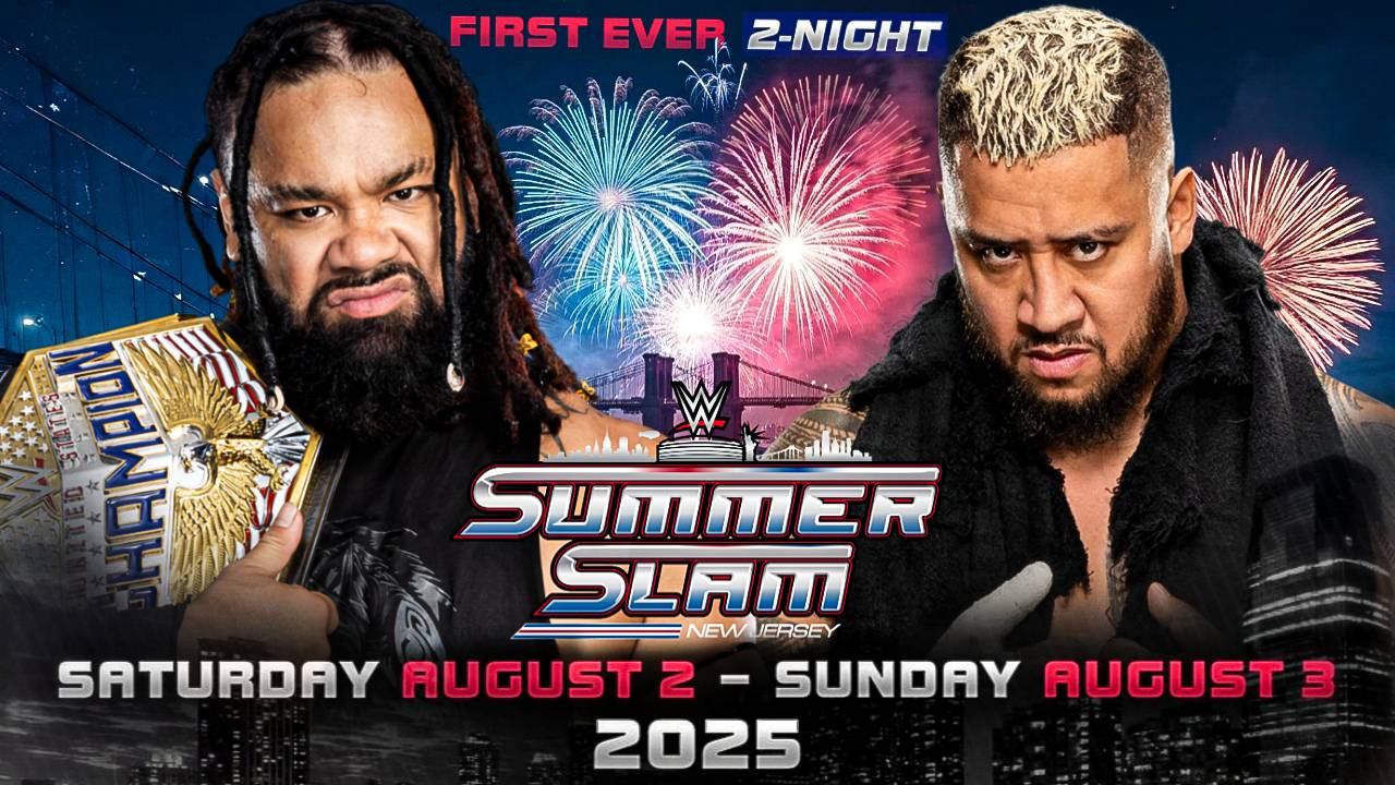 WWE SUMMERSLAM 2025 JACOB FATU VS. SOLO SIKOA