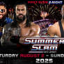 WWE SUMMERSLAM 2025 CUSTOM CARD TAG TEAM