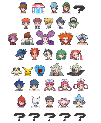 Pokemon XY trainer sprites ( X ) by Nephae on DeviantArt