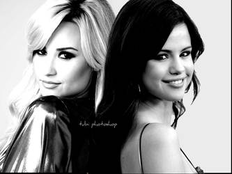 Demi Lovato and Selena Gomez